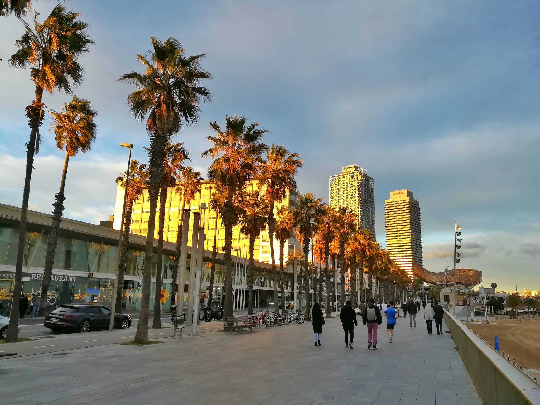 Passeig MarĂtim de la Barceloneta
