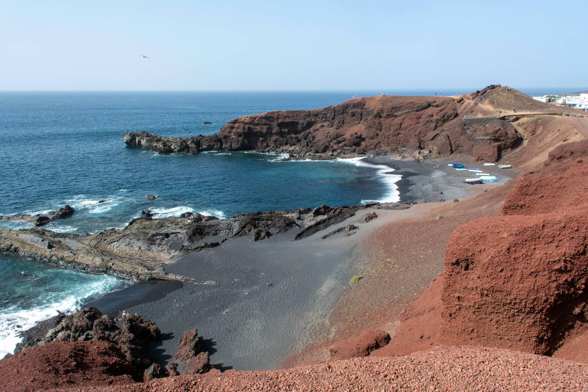 Dramatic Volcanic Coastline