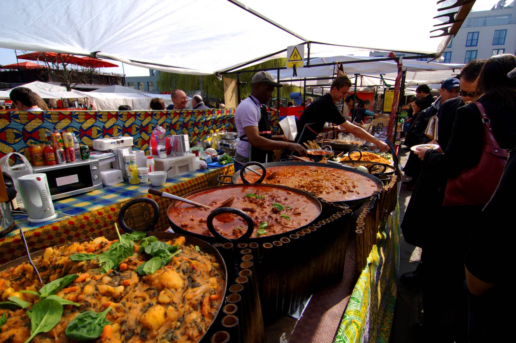 Brixton Village Food Stalls