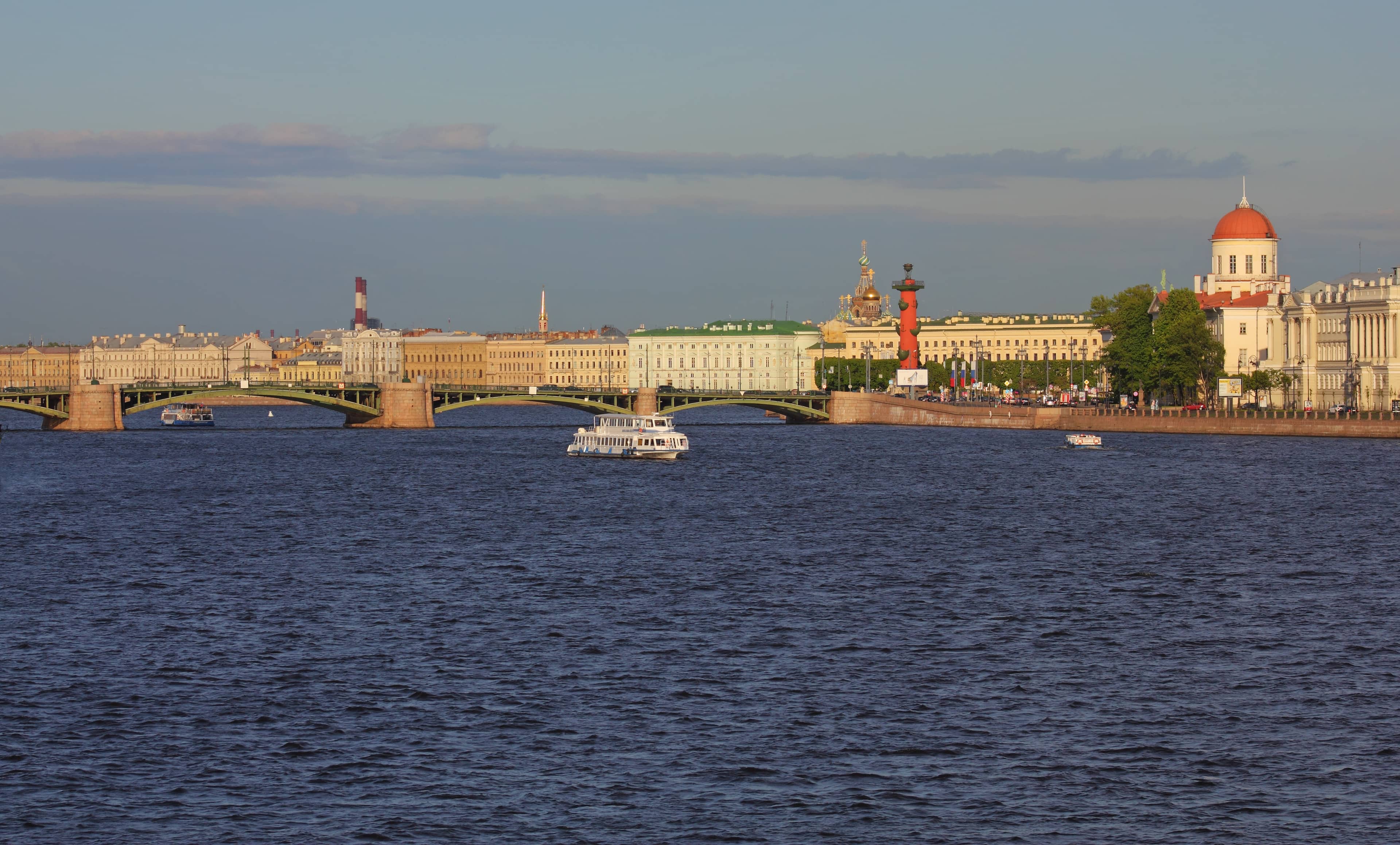 Vast Neva River Views