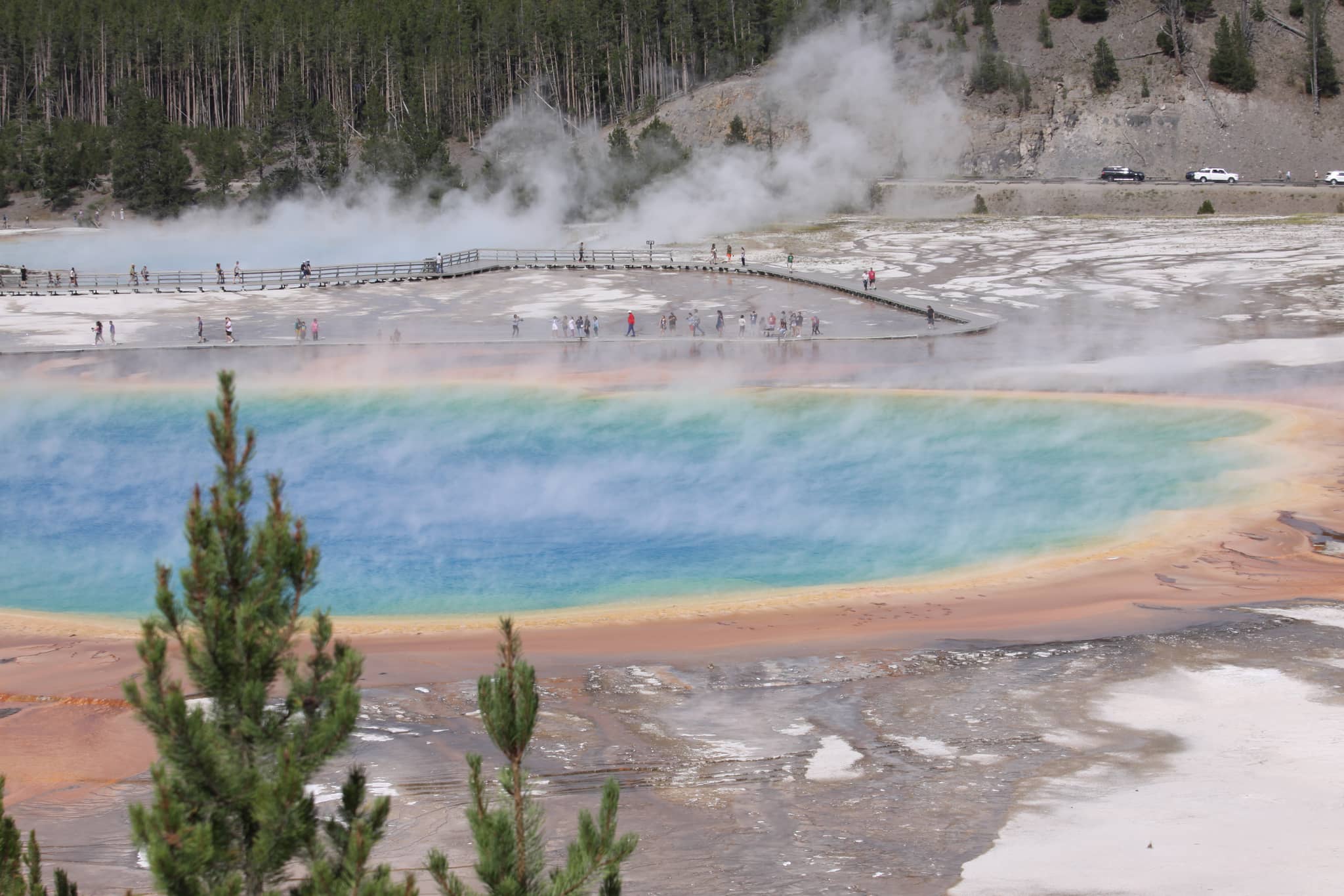 Grand Prismatic Overlook