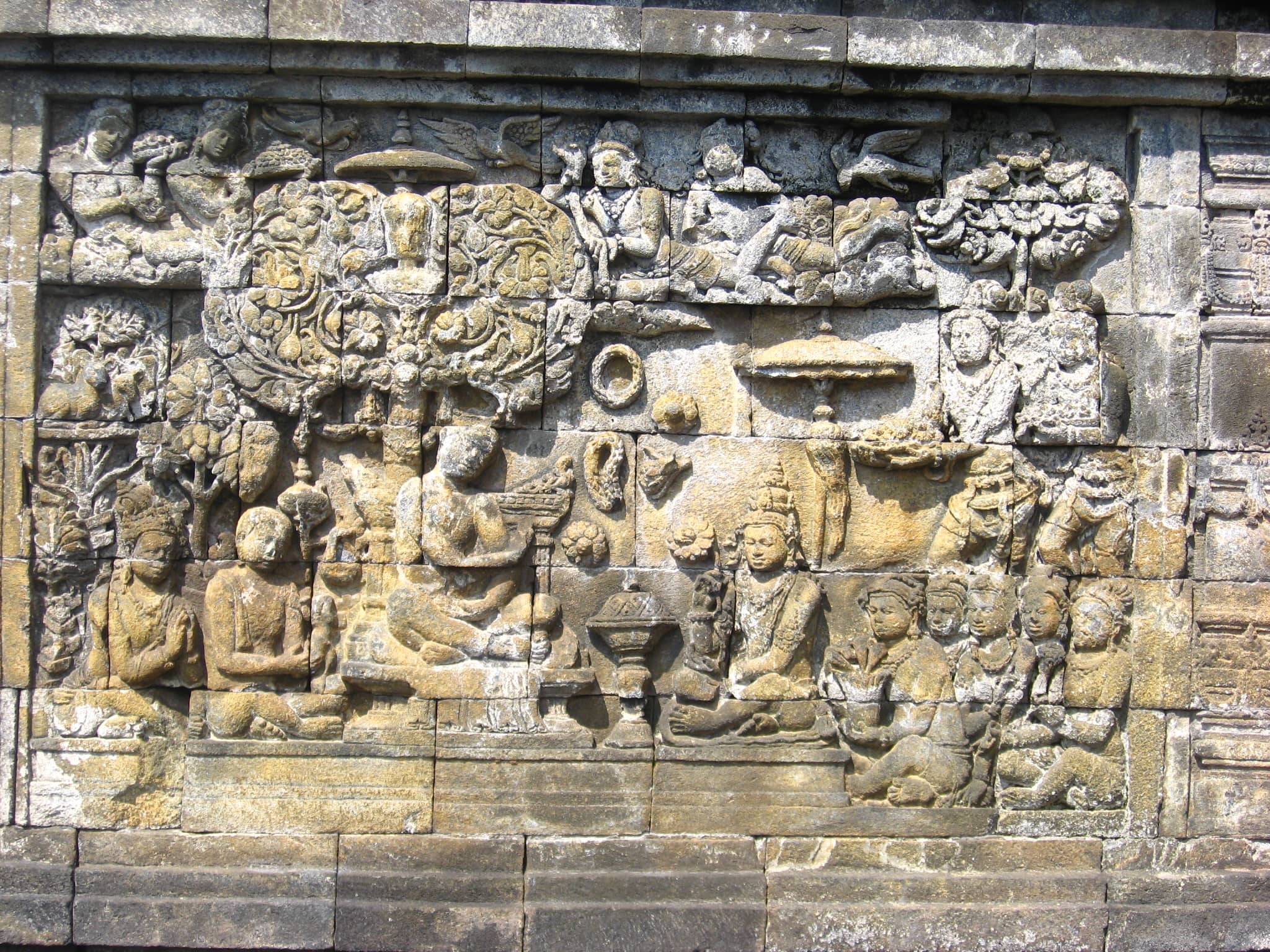 Intricate Stone Reliefs