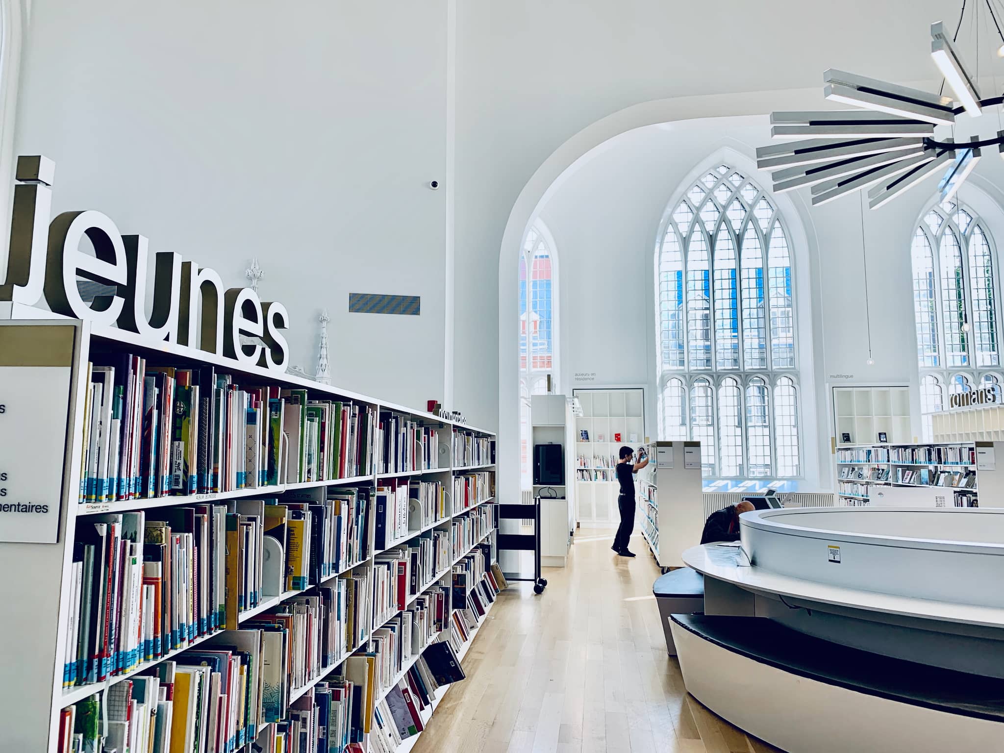 Preserved Arched Windows