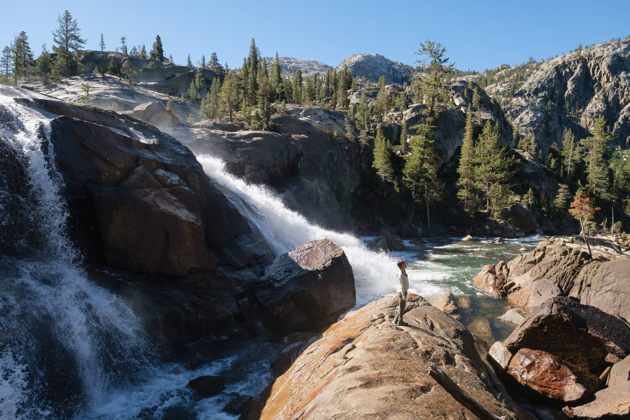 Cascading Waterfalls