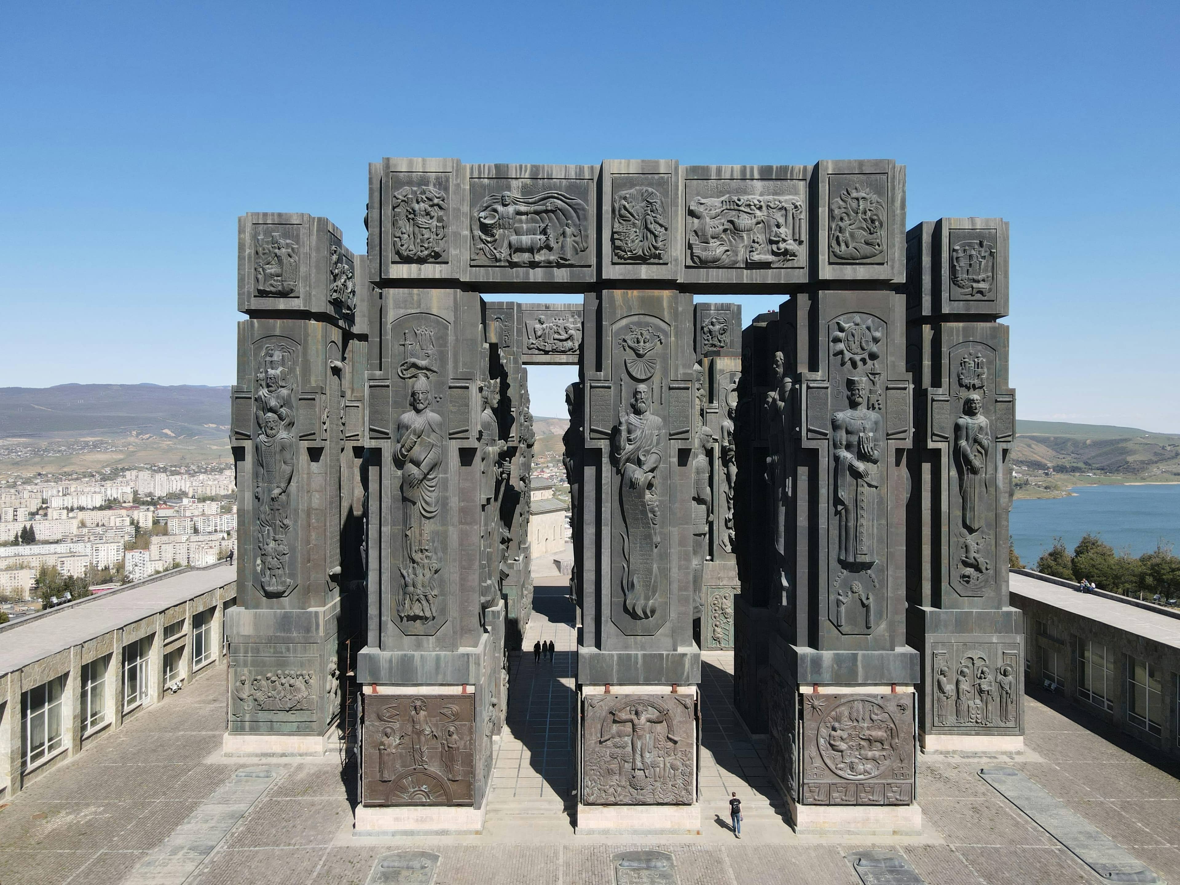 Artistic Tribute to Georgia