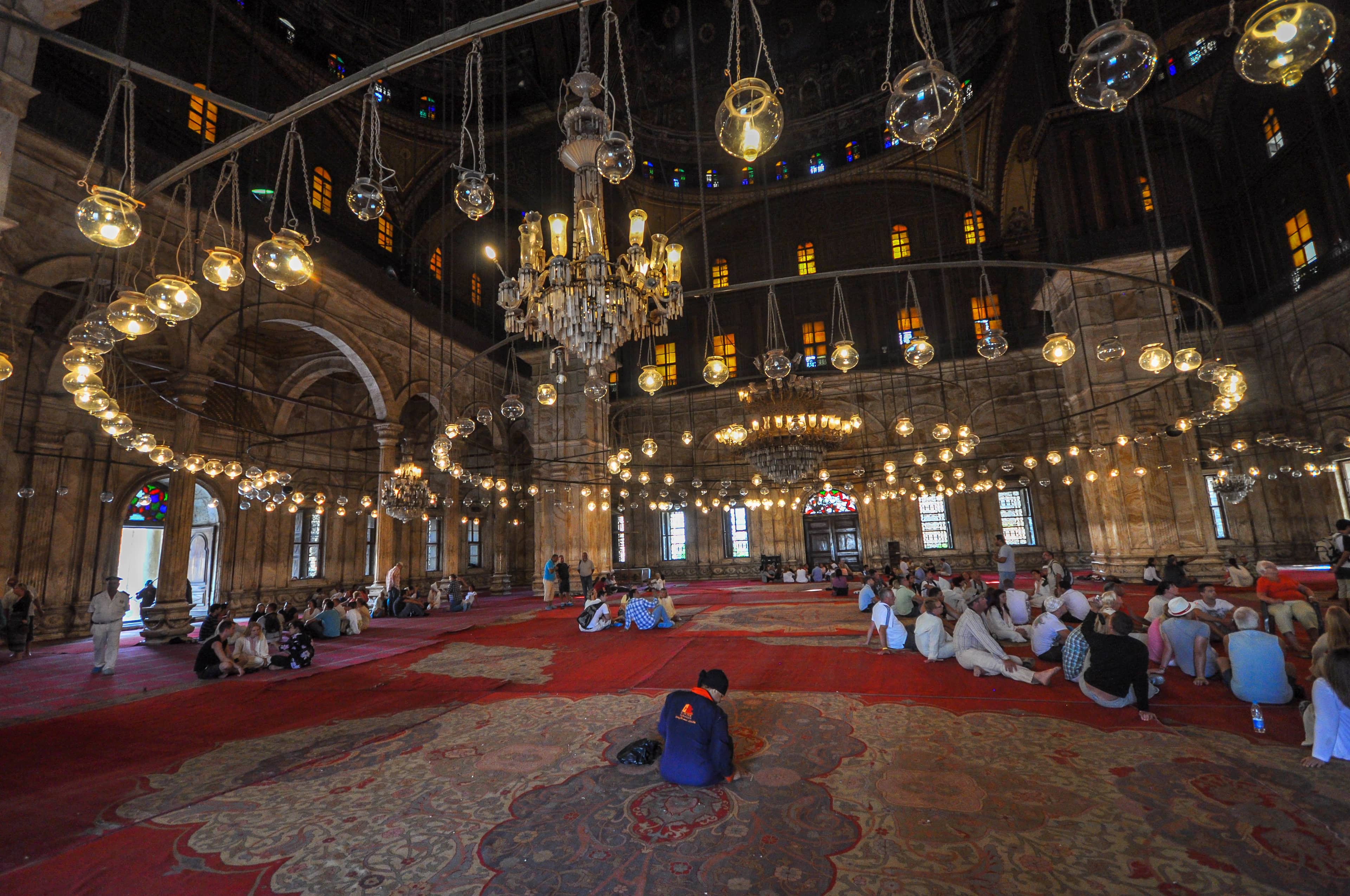 The Alabaster Mosque Interior