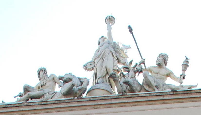 Allegorical Facade Sculptures
