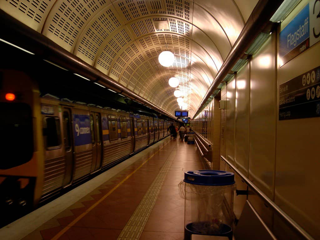 Working Amtrak Station