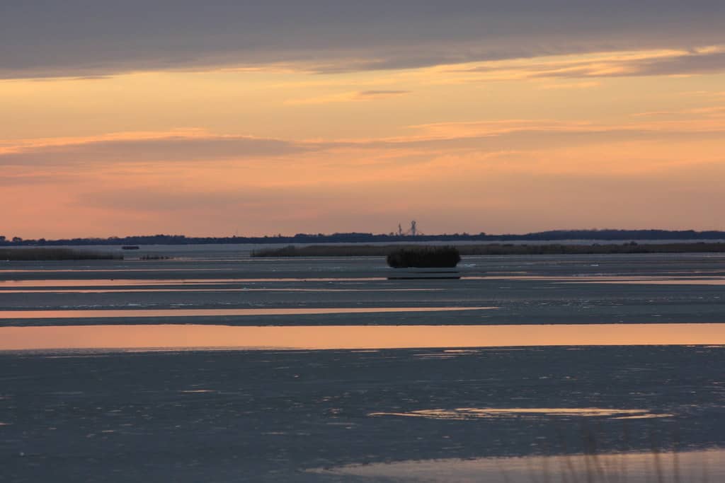 Sunrise Over Atlantic, Sunset Over Bay