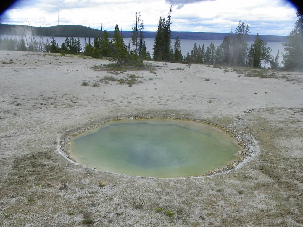Lakeside Geothermal Activity