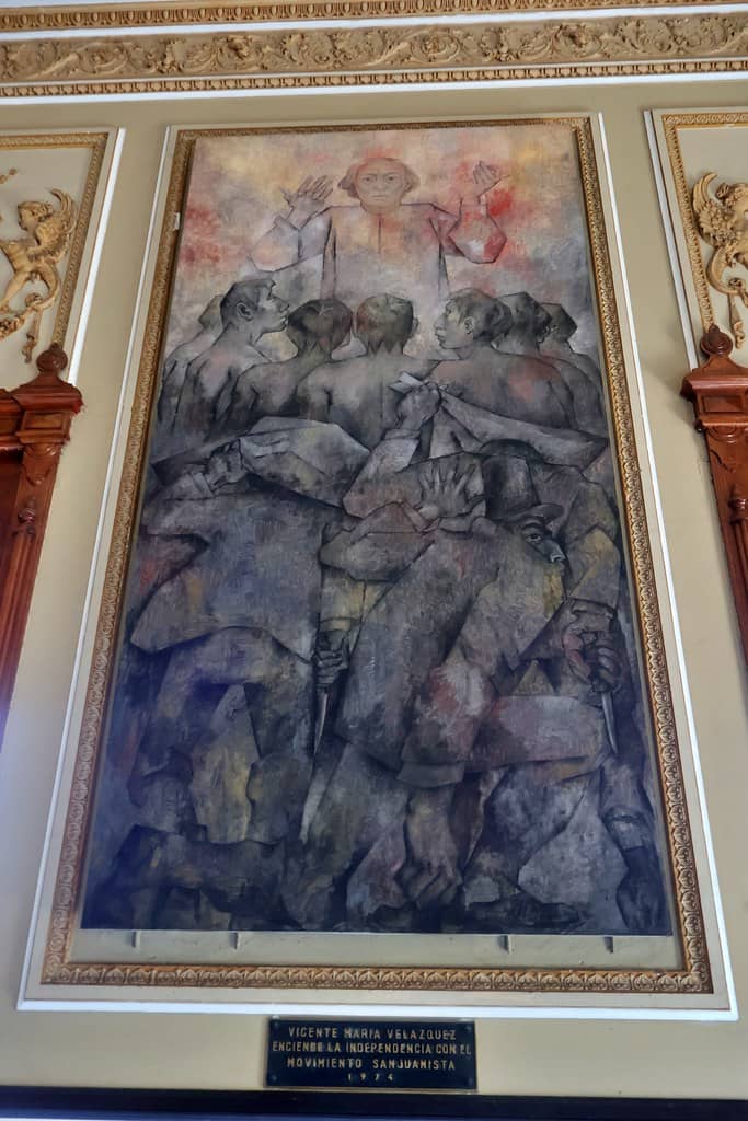 Frescoes by Daniel Vazquez Díaz