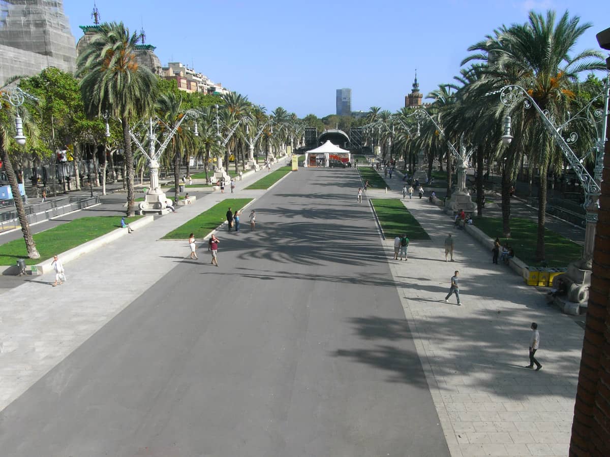 Passeig de Lluís Companys Promenade