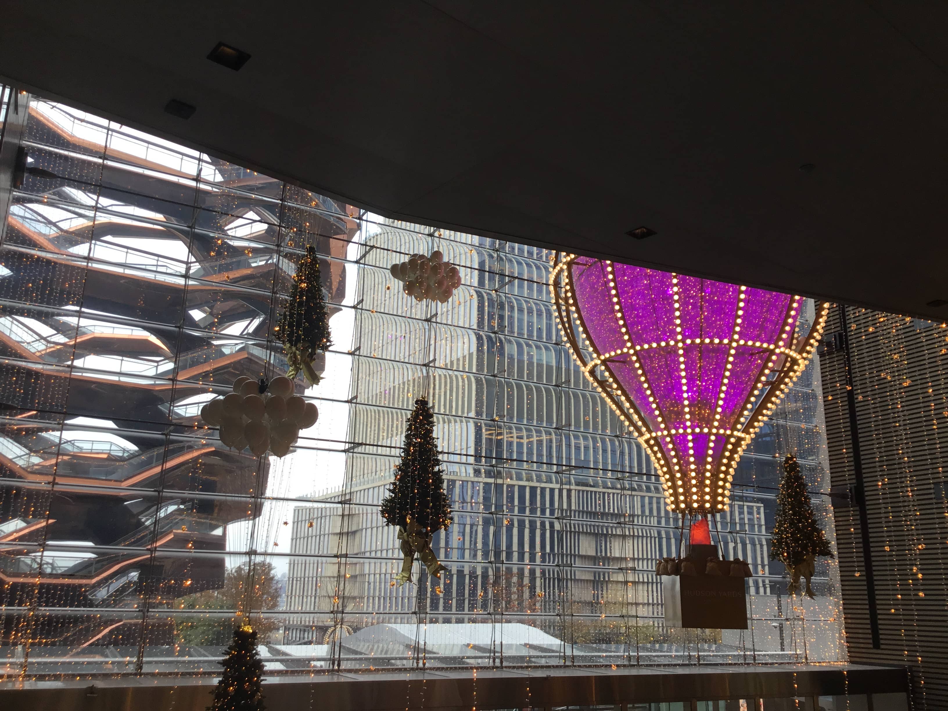 Holiday Lights at Hudson Yards