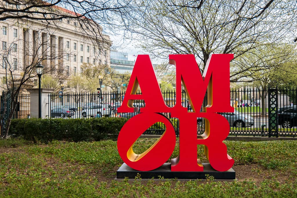 Robert Indiana's 'AMOR'