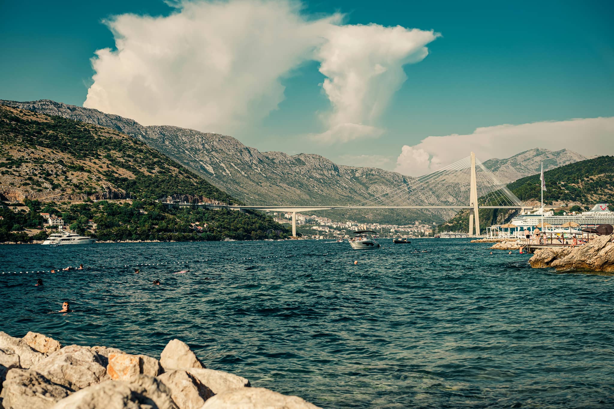 Suspension Bridge View