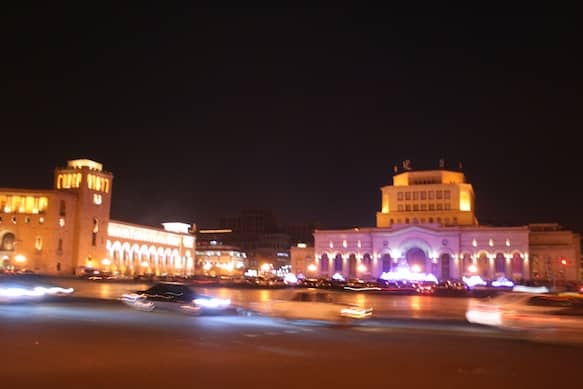 Lively Evening Atmosphere