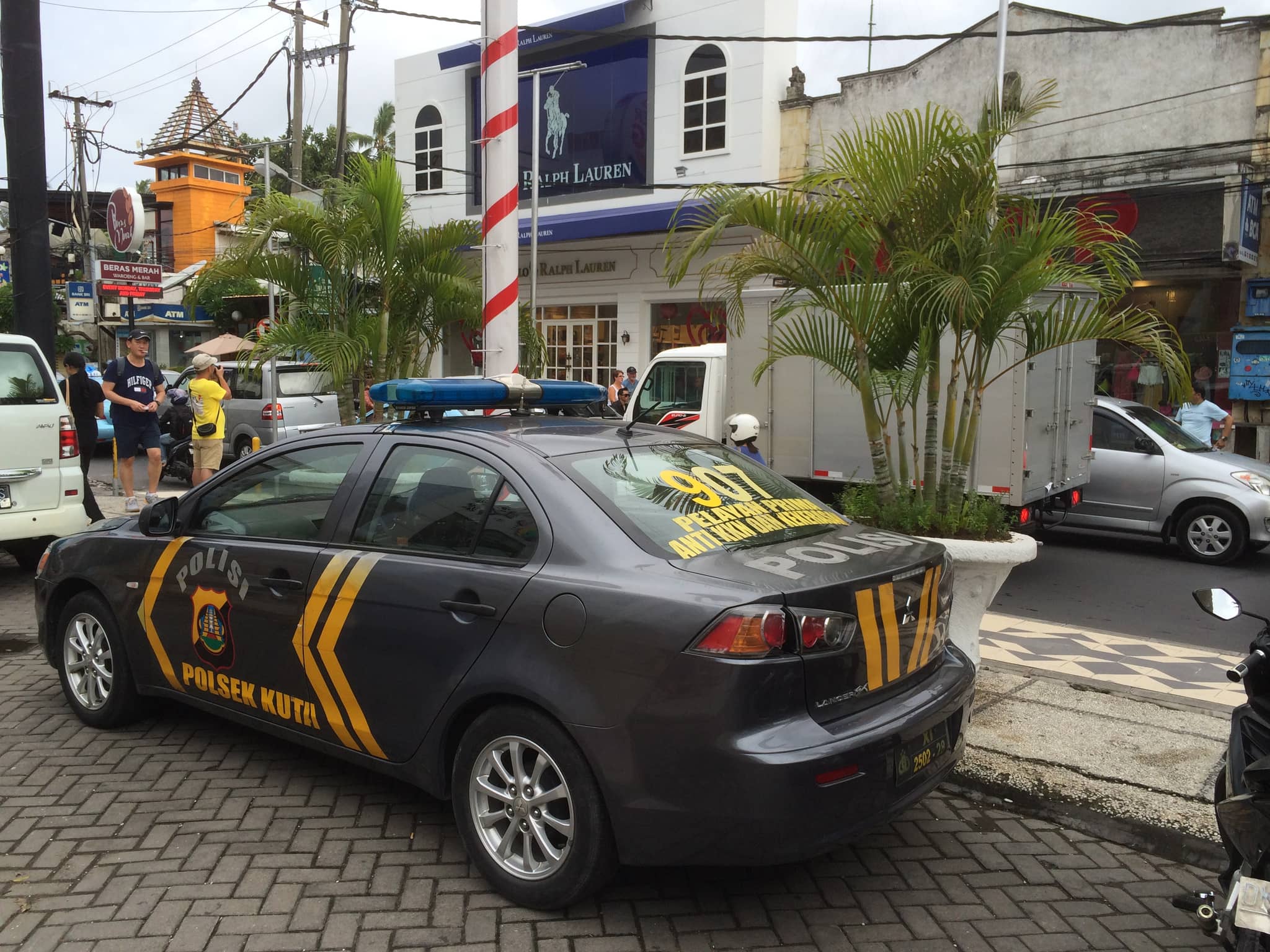 Police Patrol Car Display
