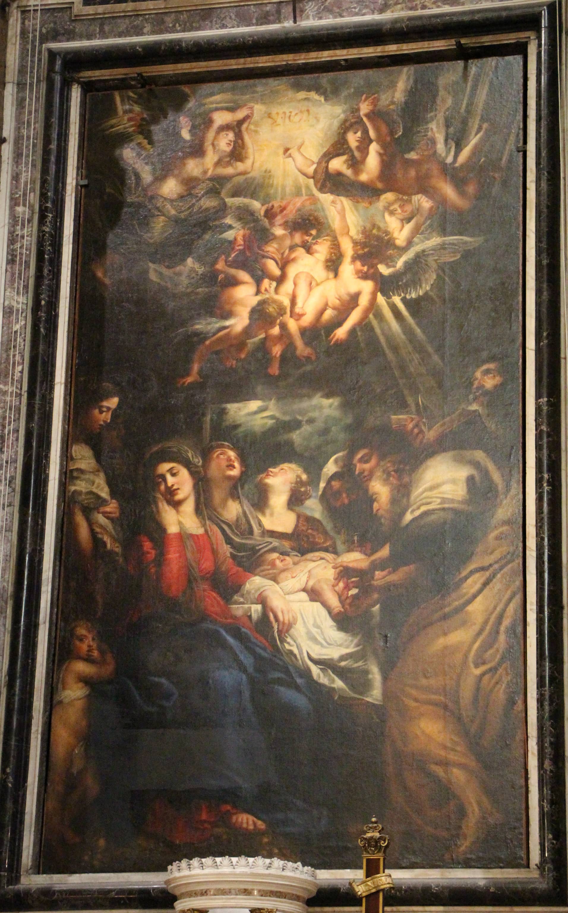 The Niche with the Christ Painting