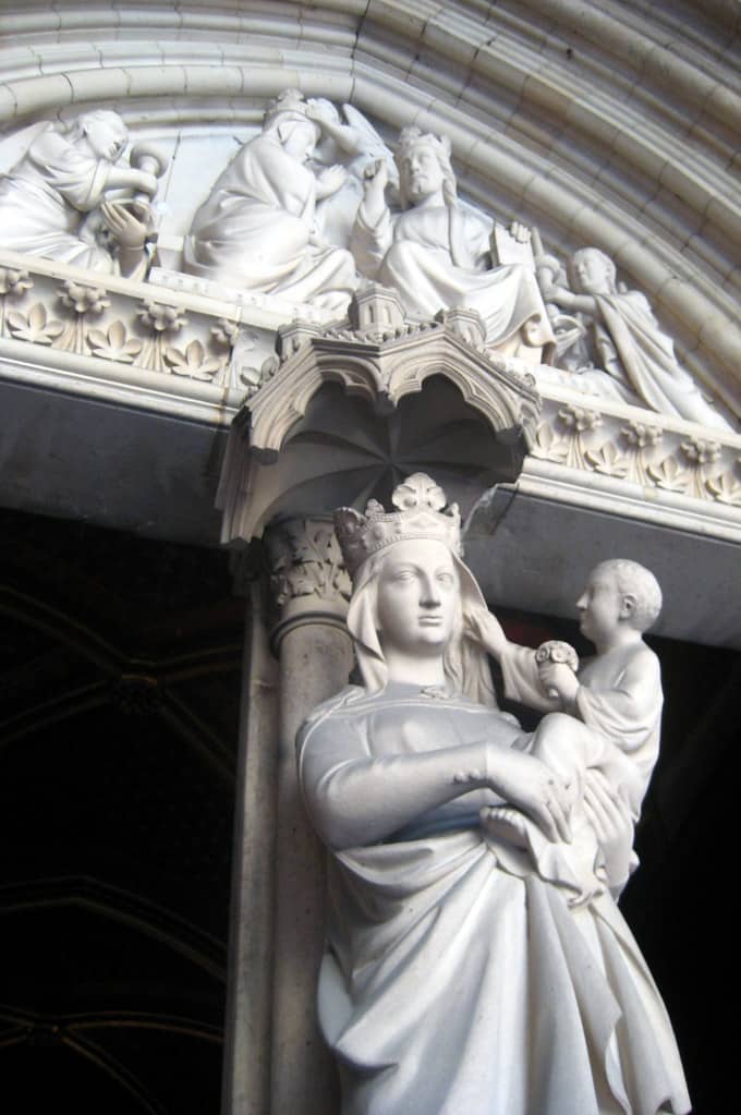 Sculpture of St. Mary