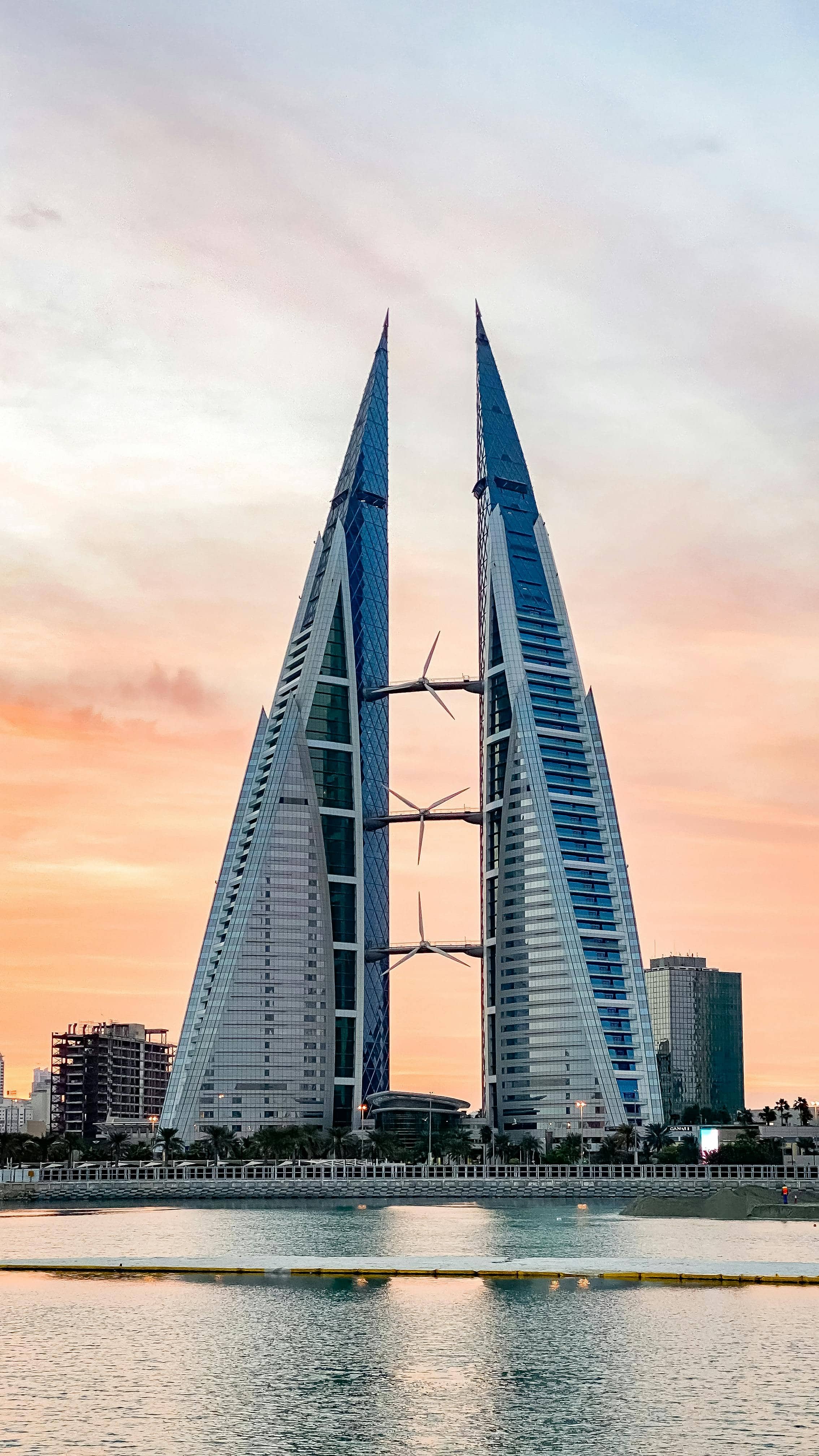 Sail-Shaped Towers