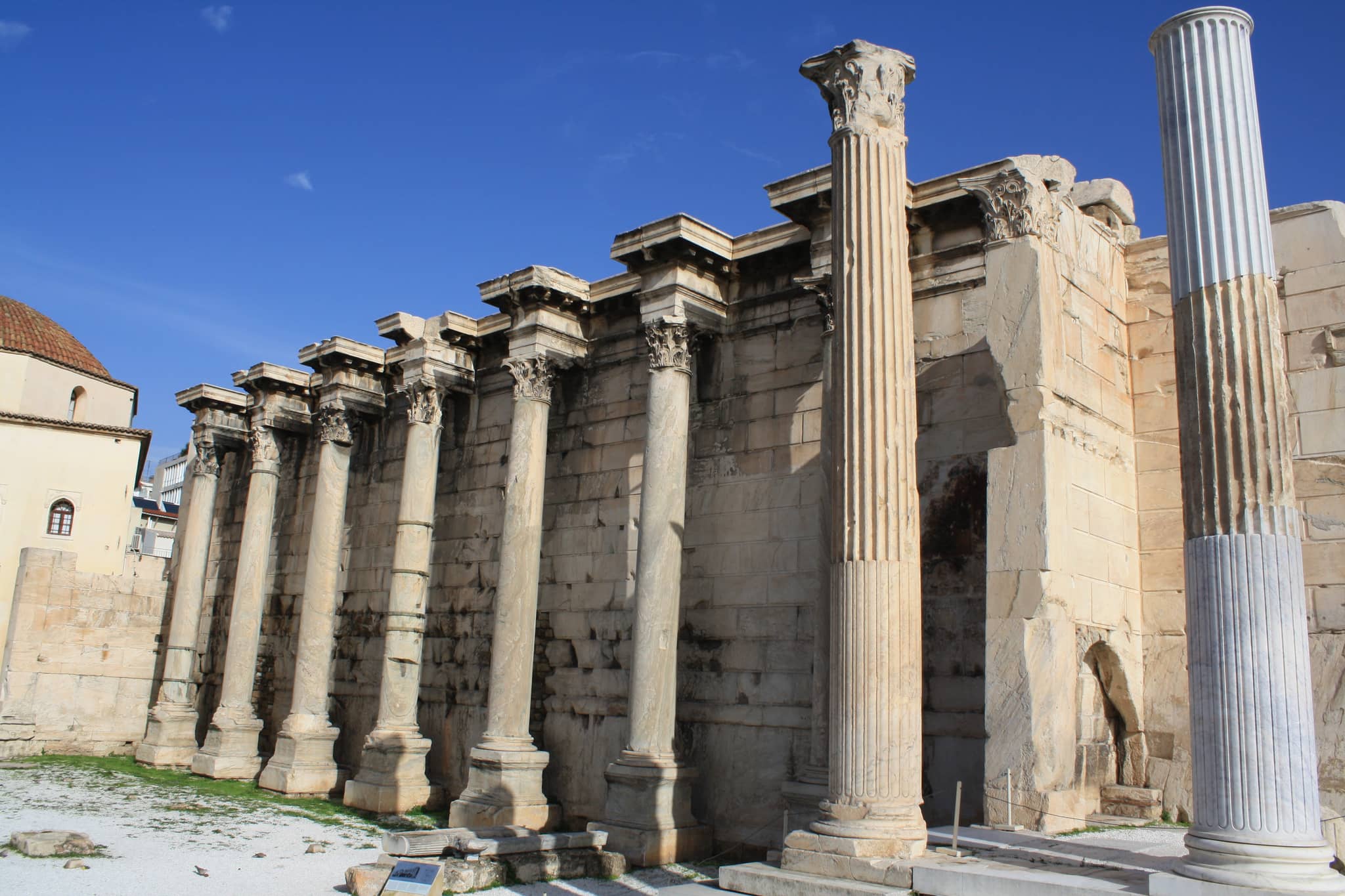 Remnants of the Exedra