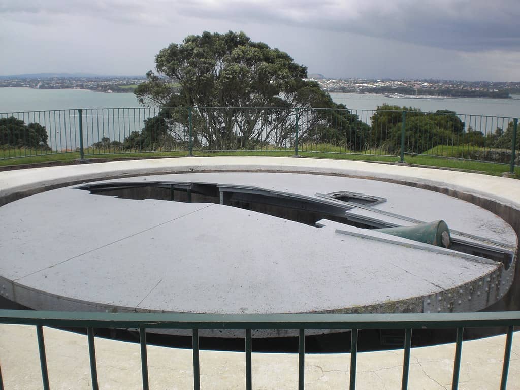 Historic Disappearing Gun
