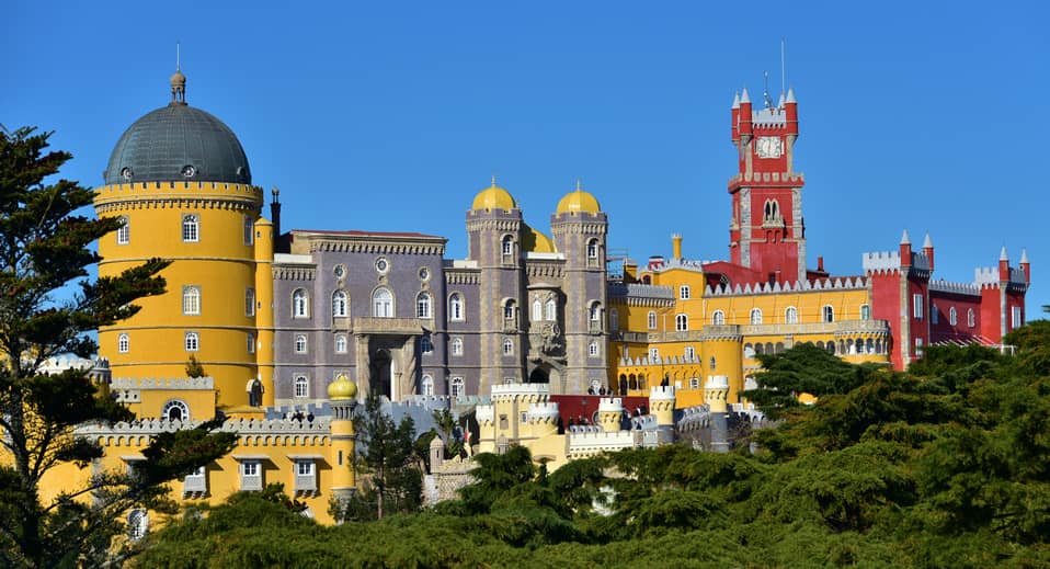 Pena Palace's Colorful Grandeur