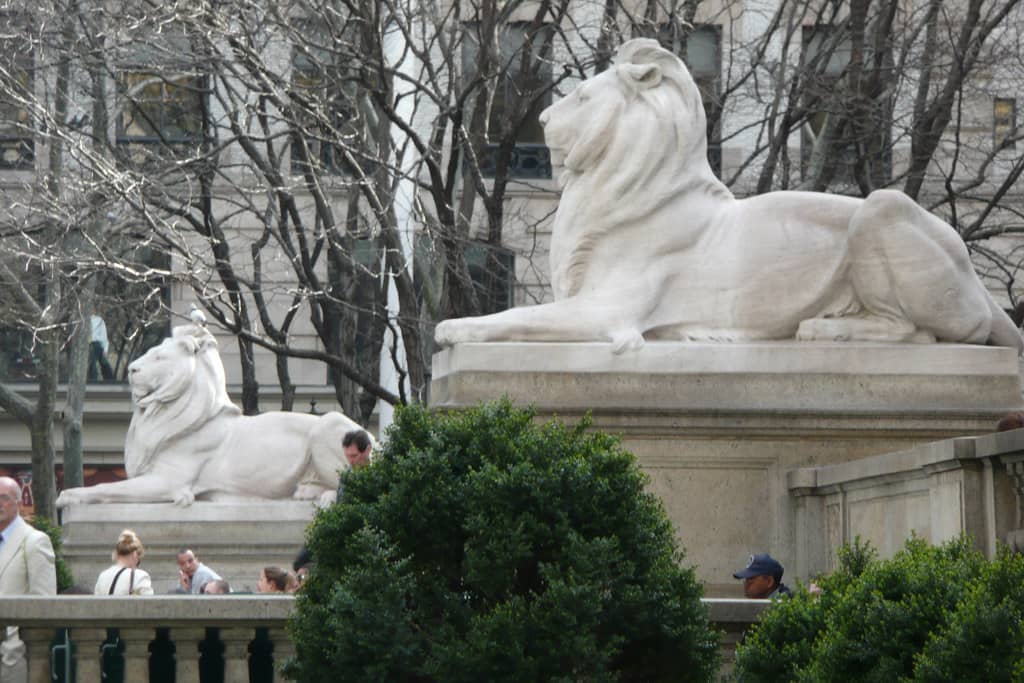 The Library Lions: Patience & Fortitude