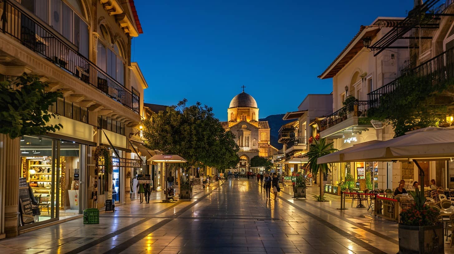 Long Old Town Square