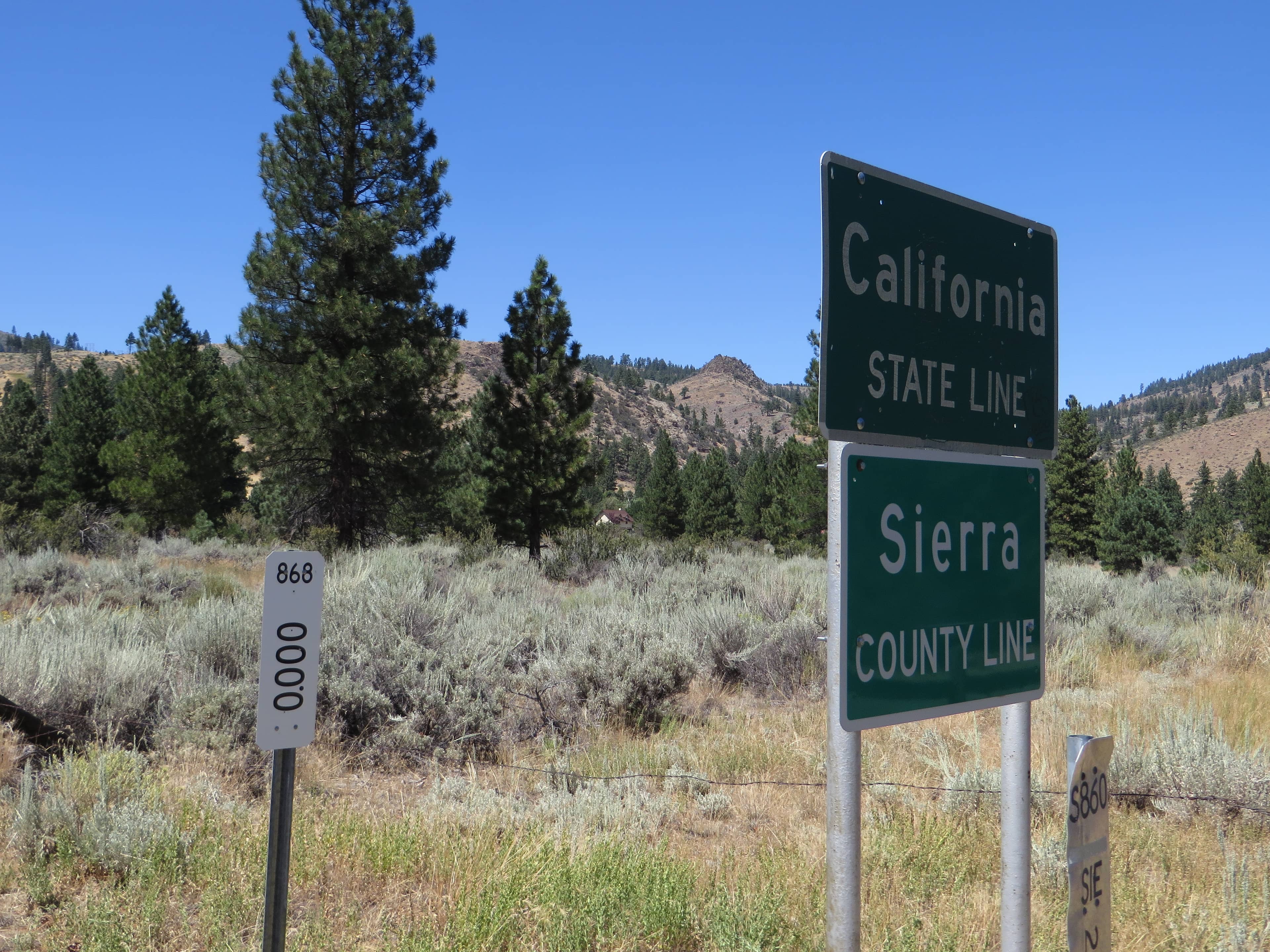 California-Nevada Border