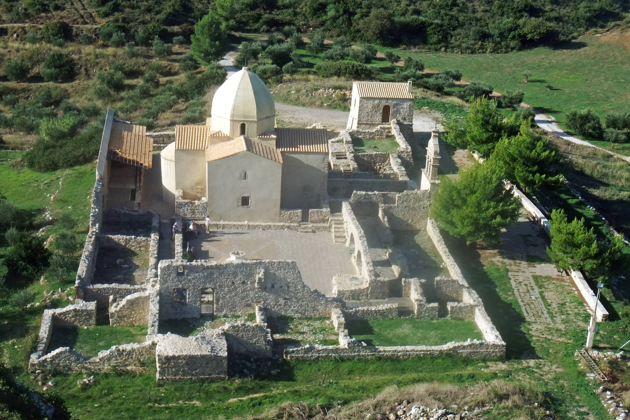Ancient Monastery Ruins