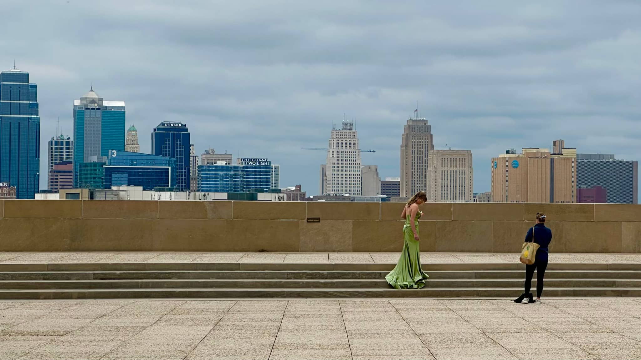 Rooftop City View