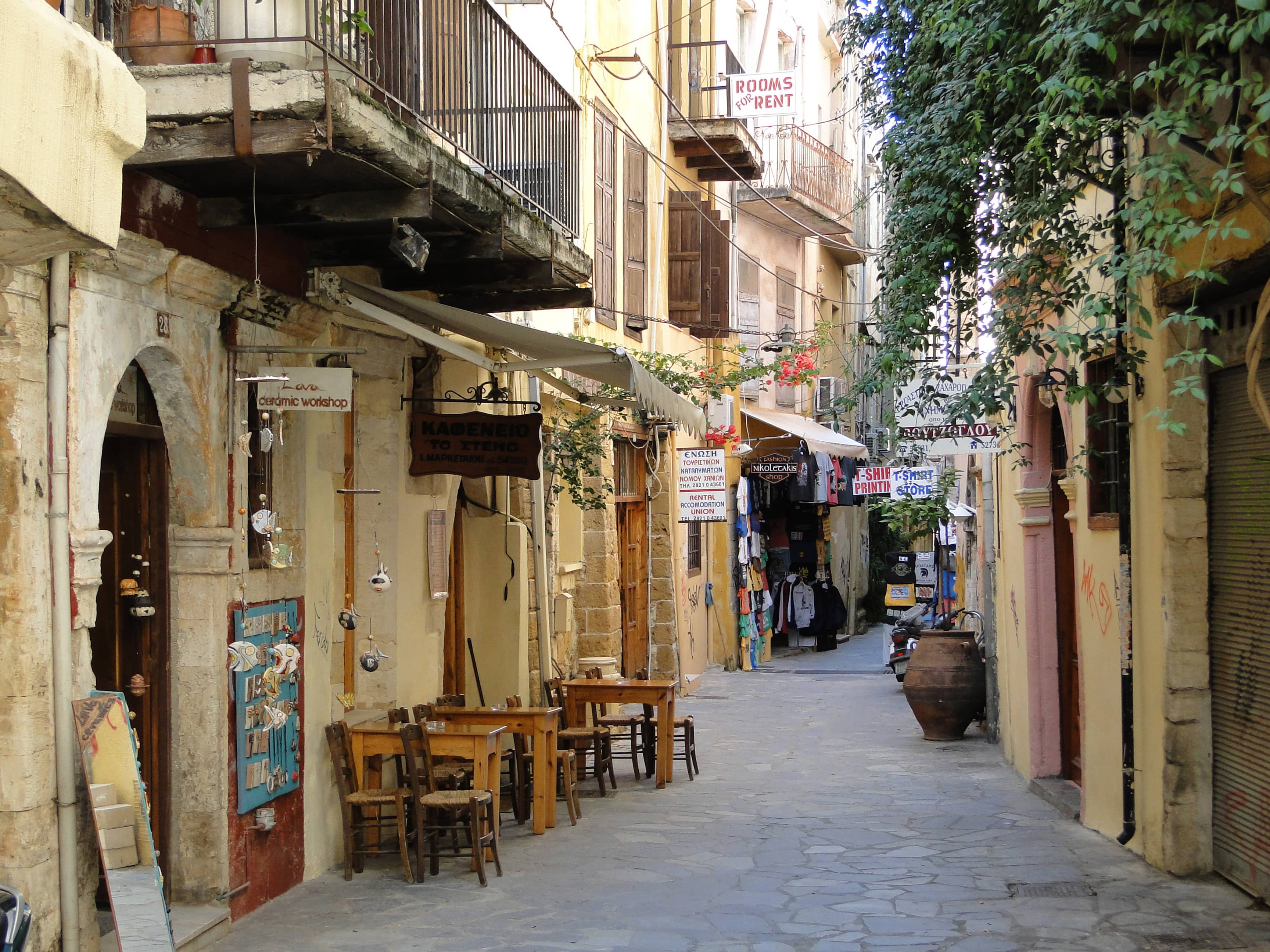 Labyrinthine Old Town Alleys