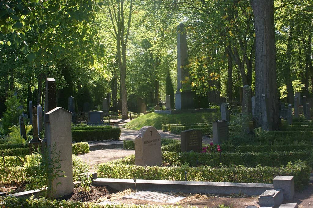 Atmospheric Churchyard