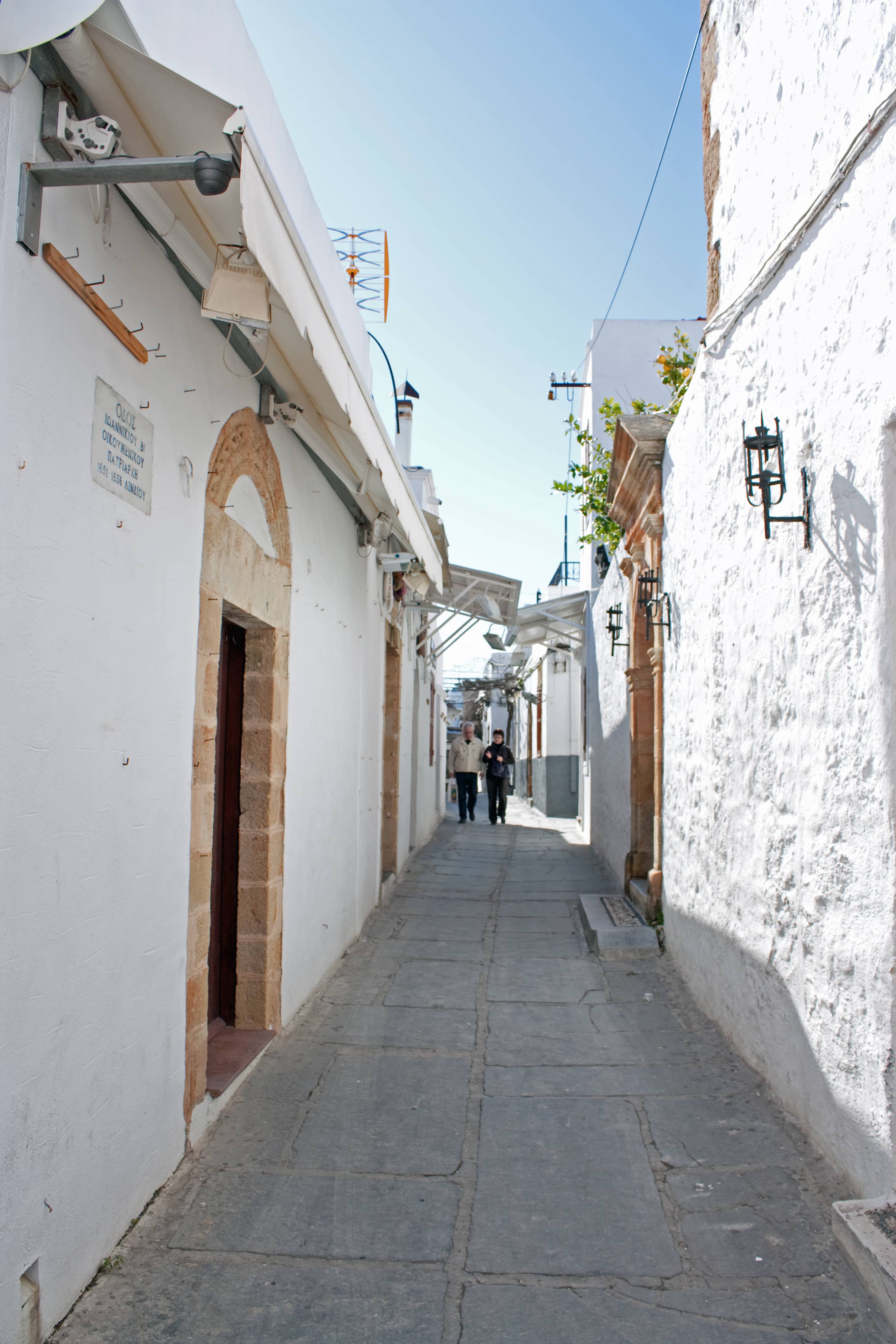 Lindos Village Streets