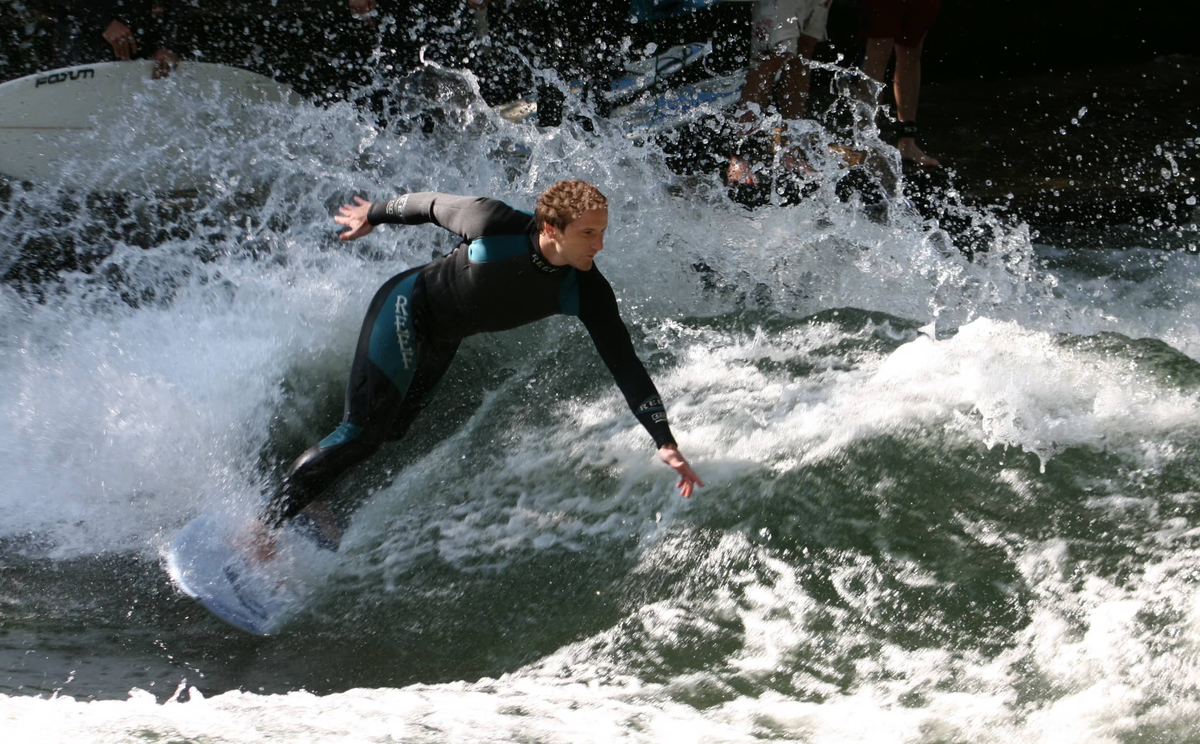 Eisbach Wave Surfing
