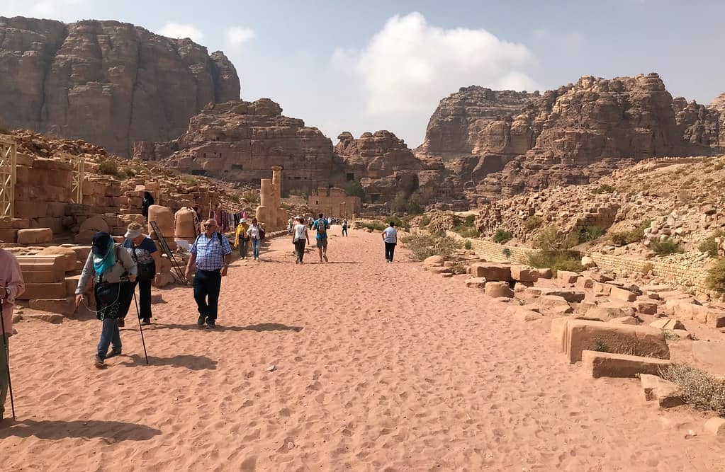 Colonnaded Street
