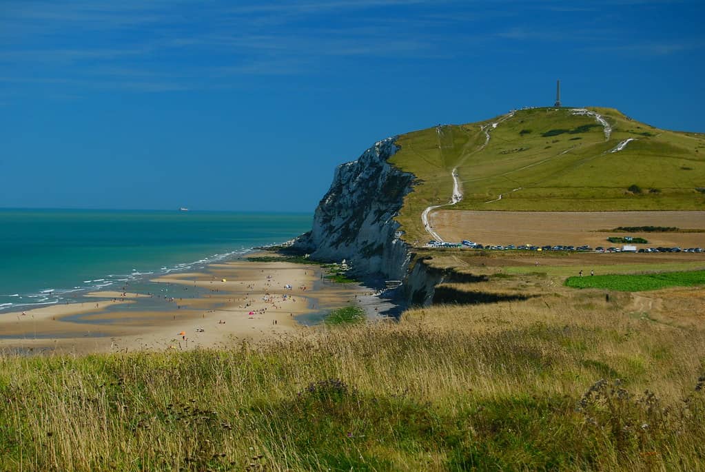 The Sandy Beach Below