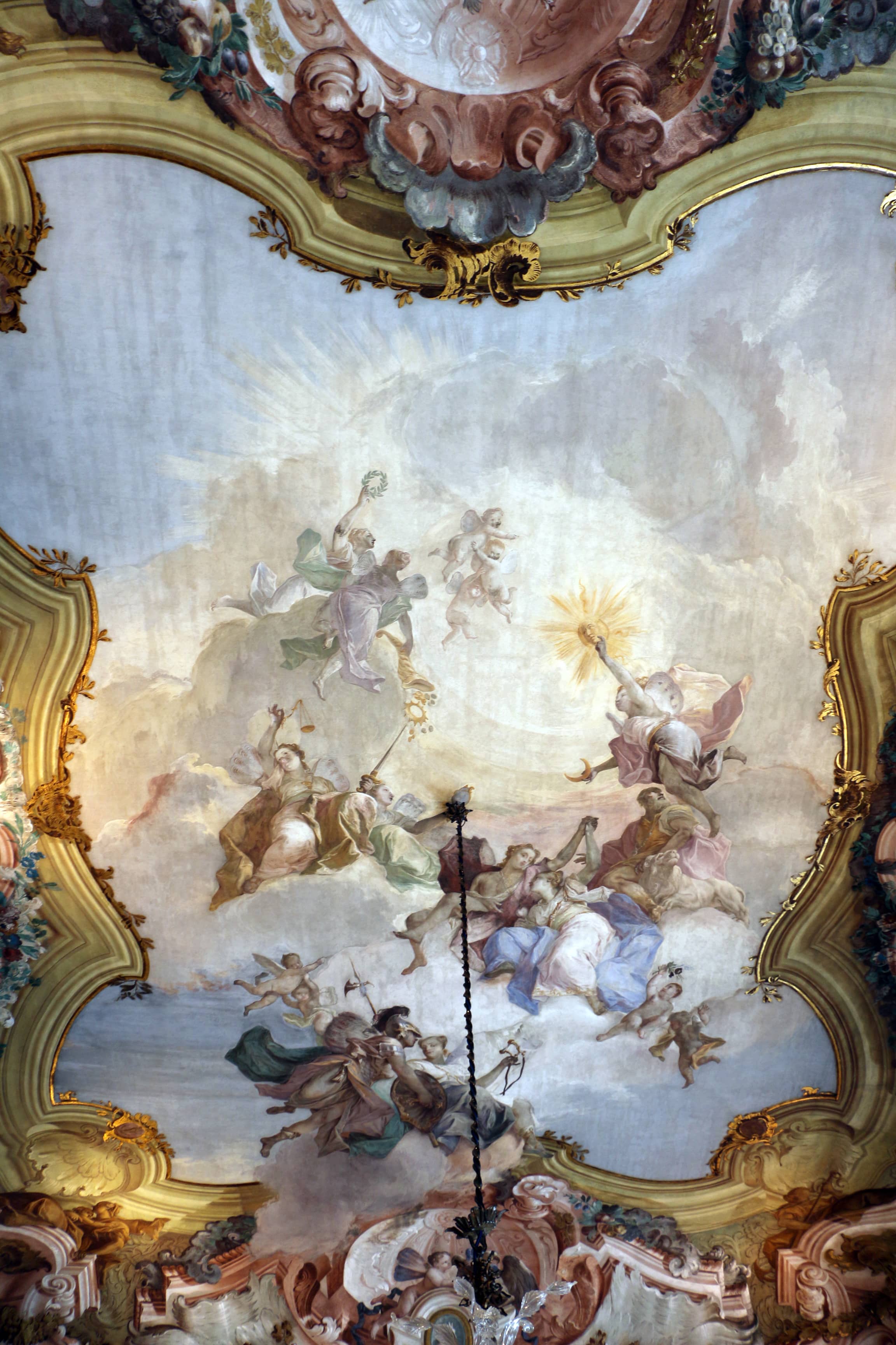 Rococo Frescoes and Furnishings