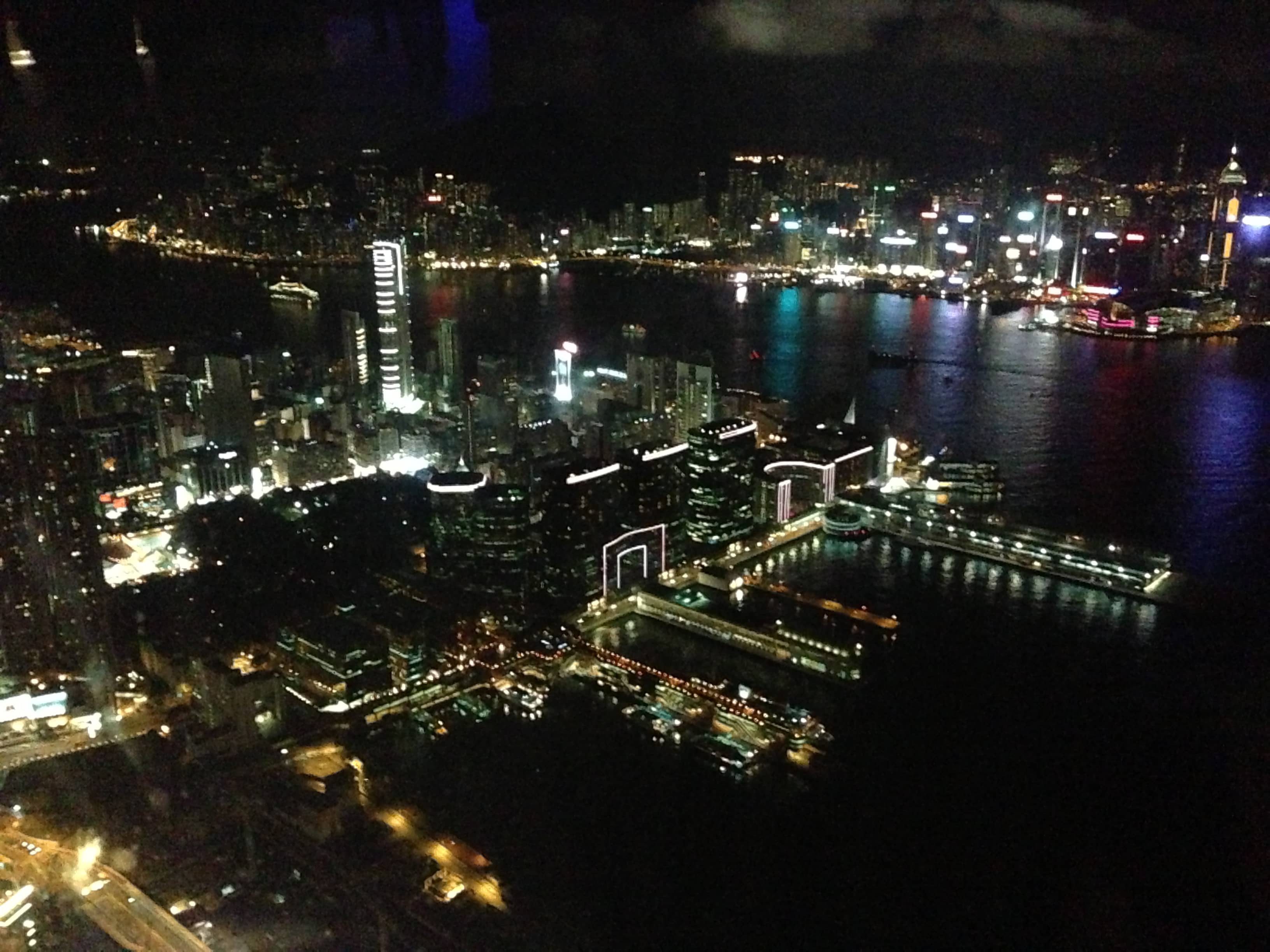 Victoria Harbour at Night