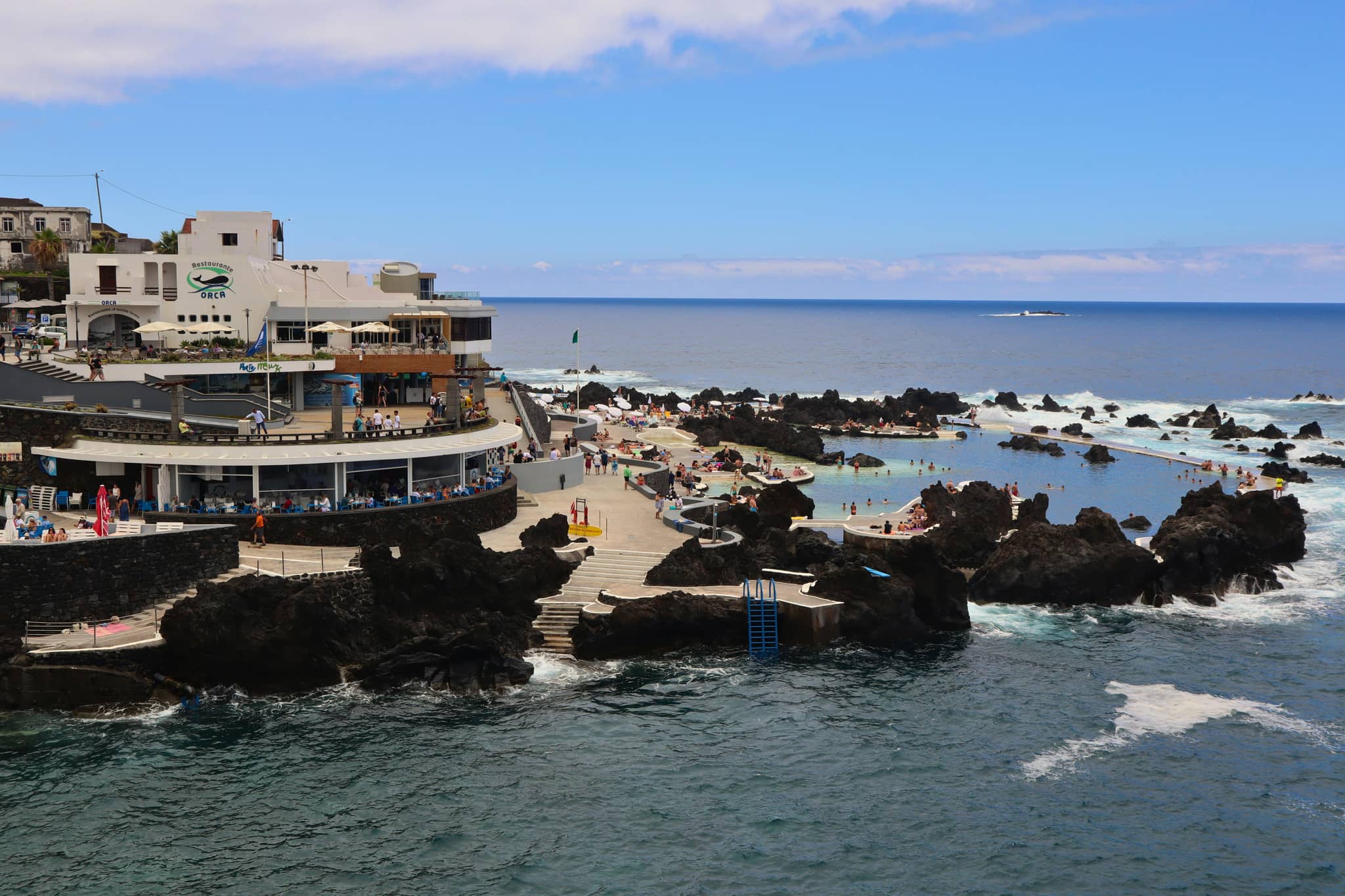 Natural Lava Pools