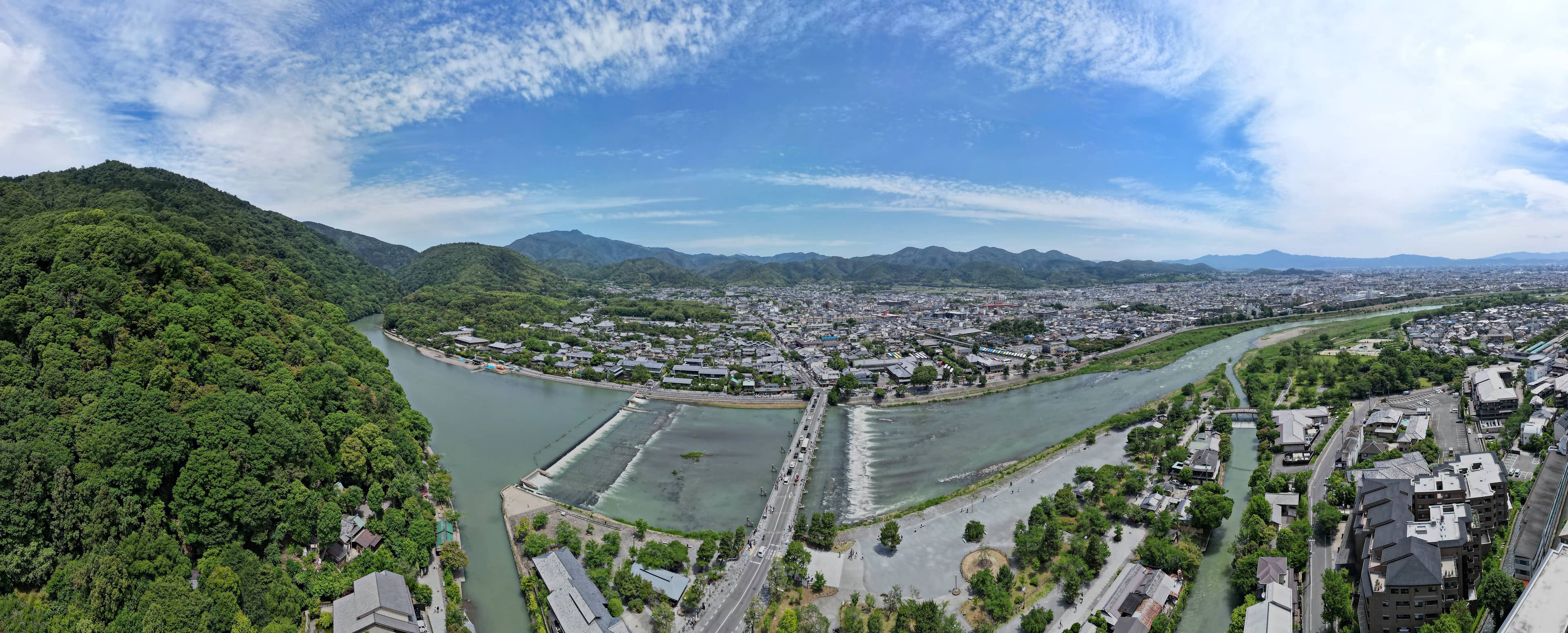 Panoramic Kyoto Views