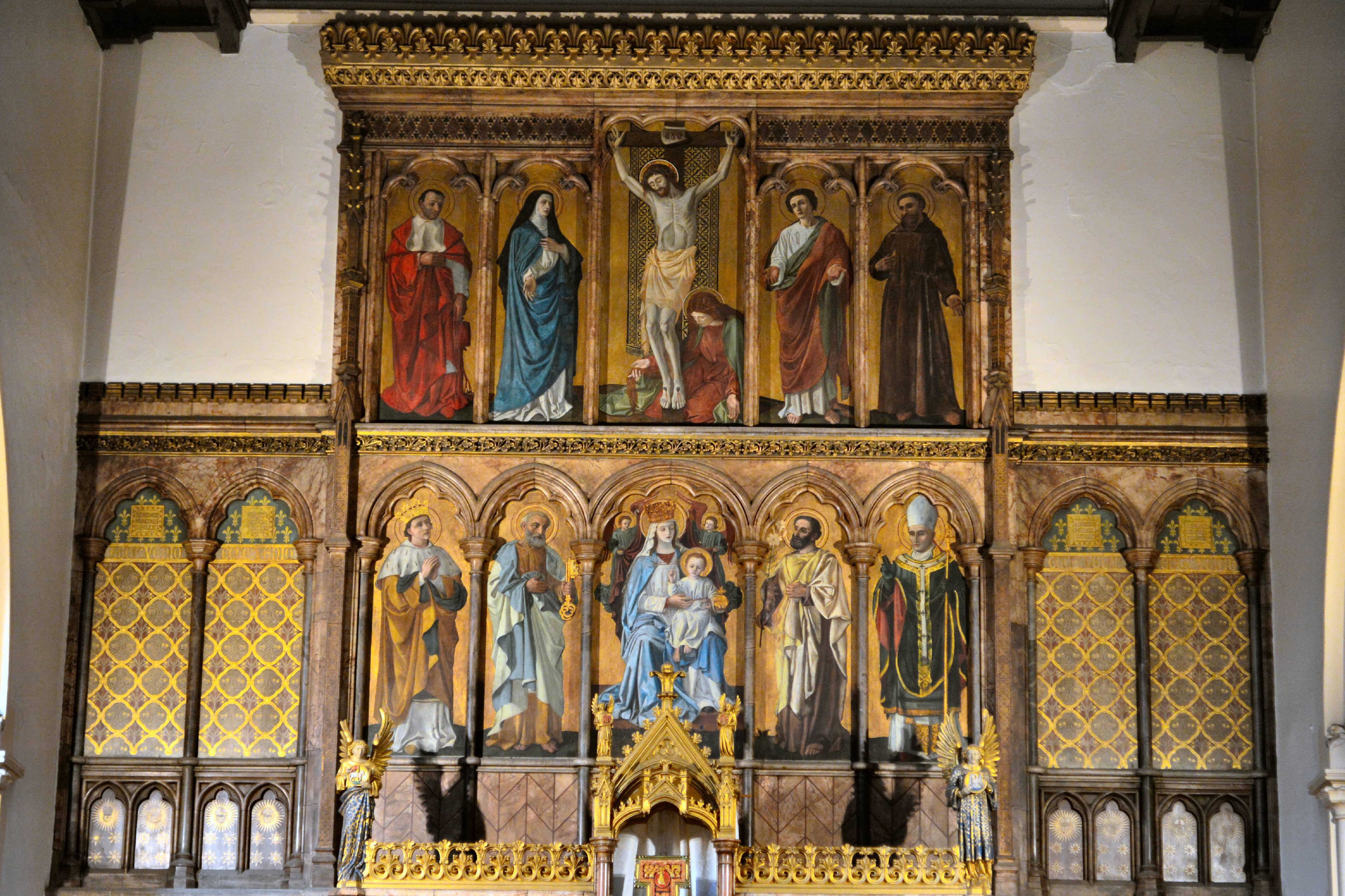 Rotating Altar Paintings