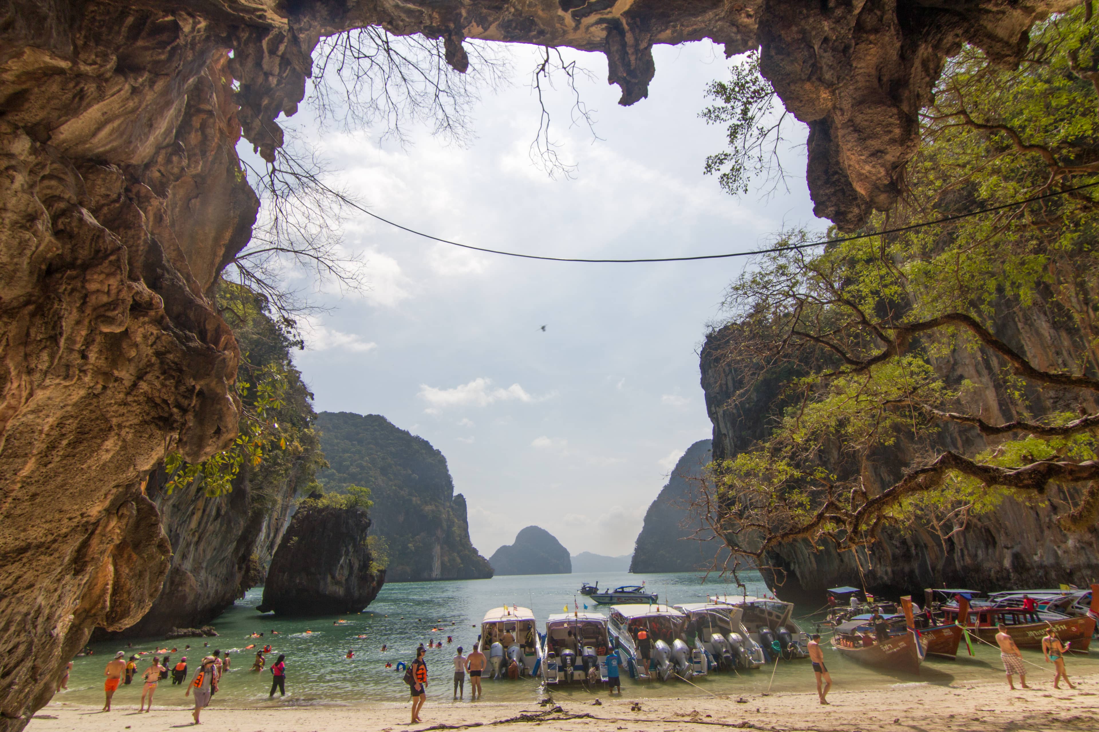 Limestone Cliff Scenery