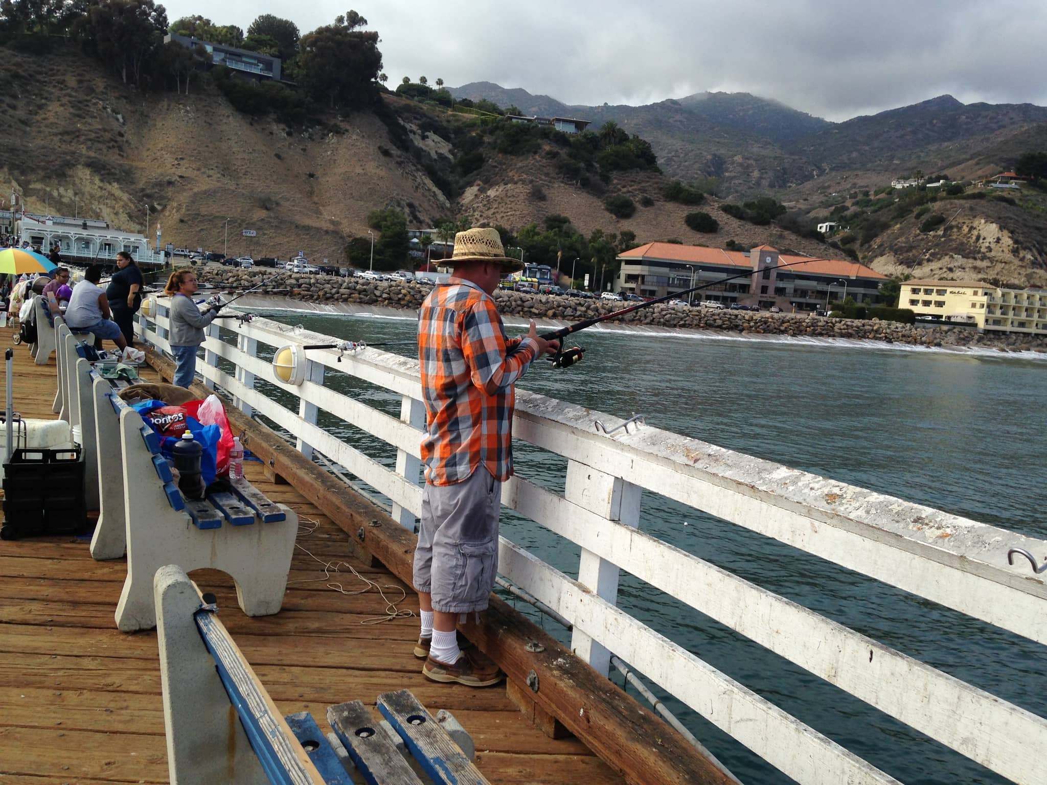 Fishing from the Pier