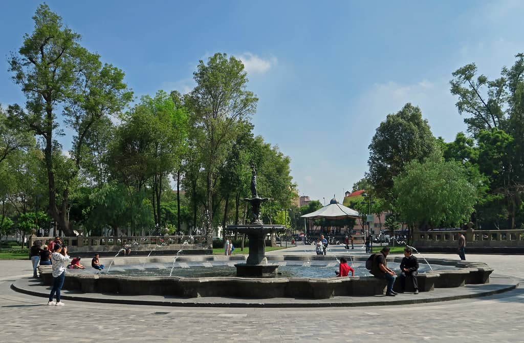 Centennial Trees and Fountains