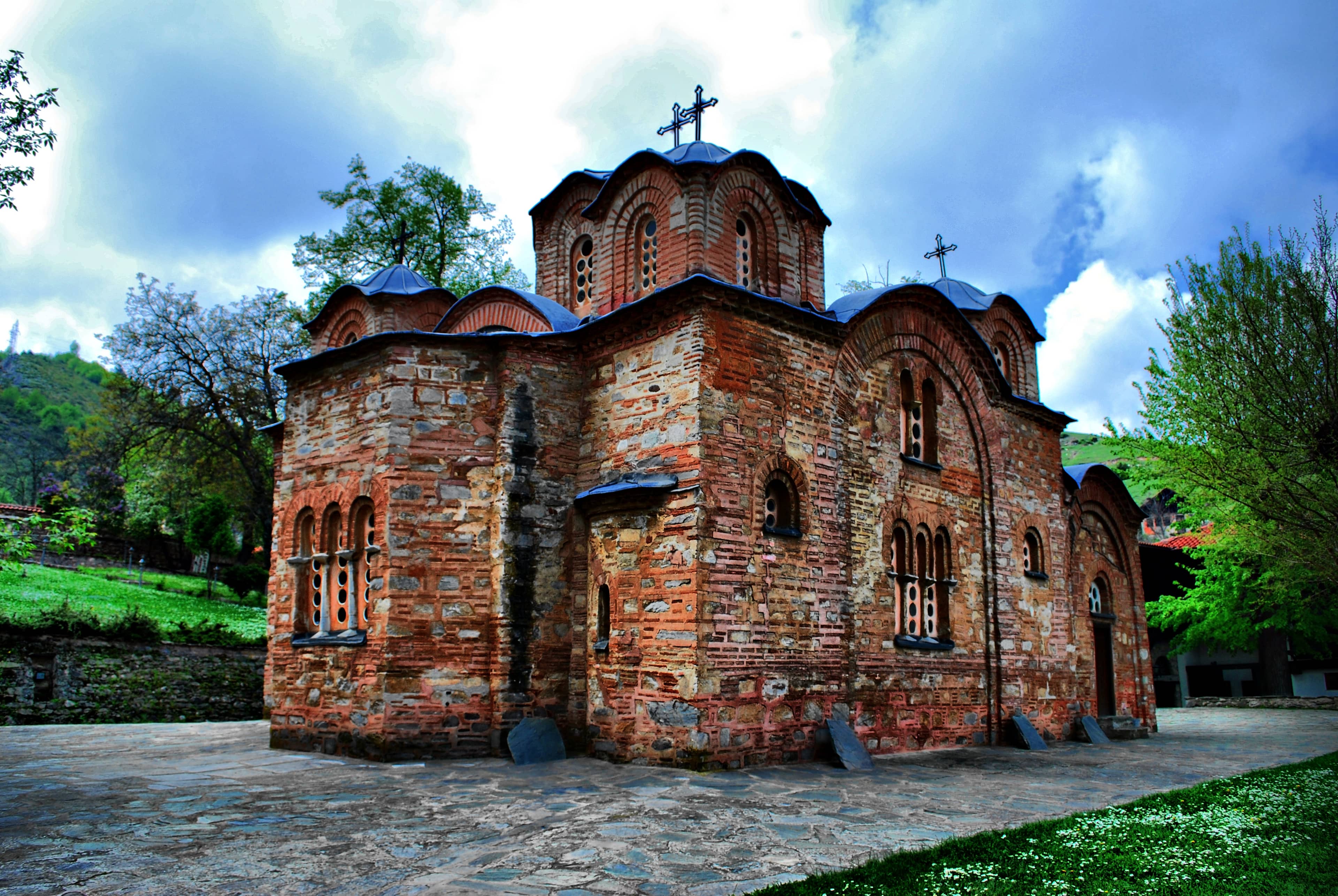Peaceful Monastery Complex