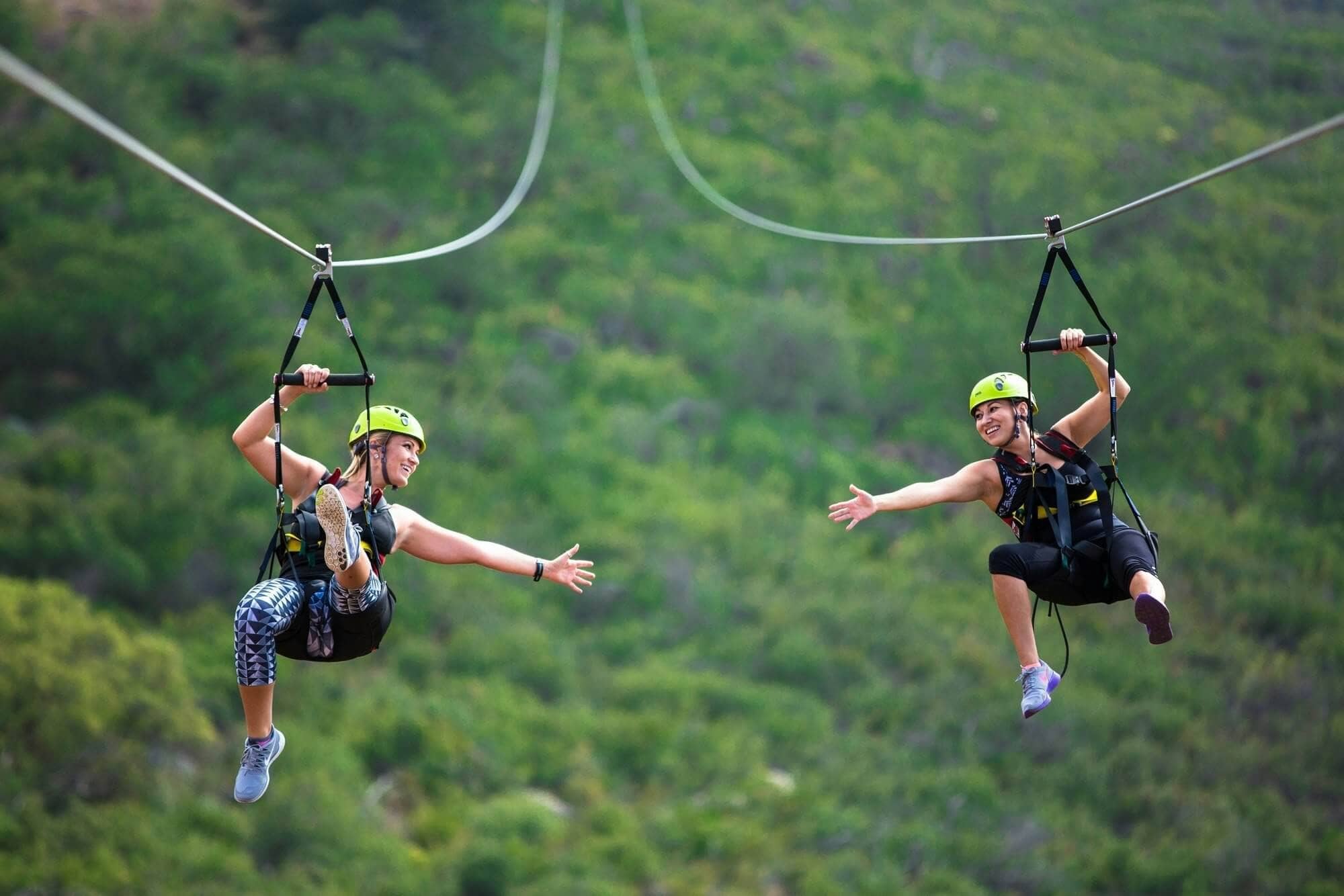 10-Course Zip-Line Tour