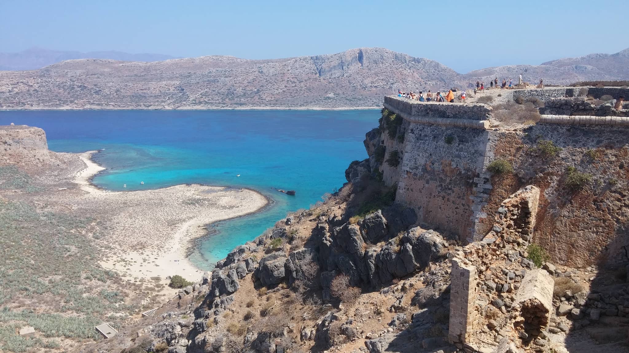 Gramvousa Island Fortress