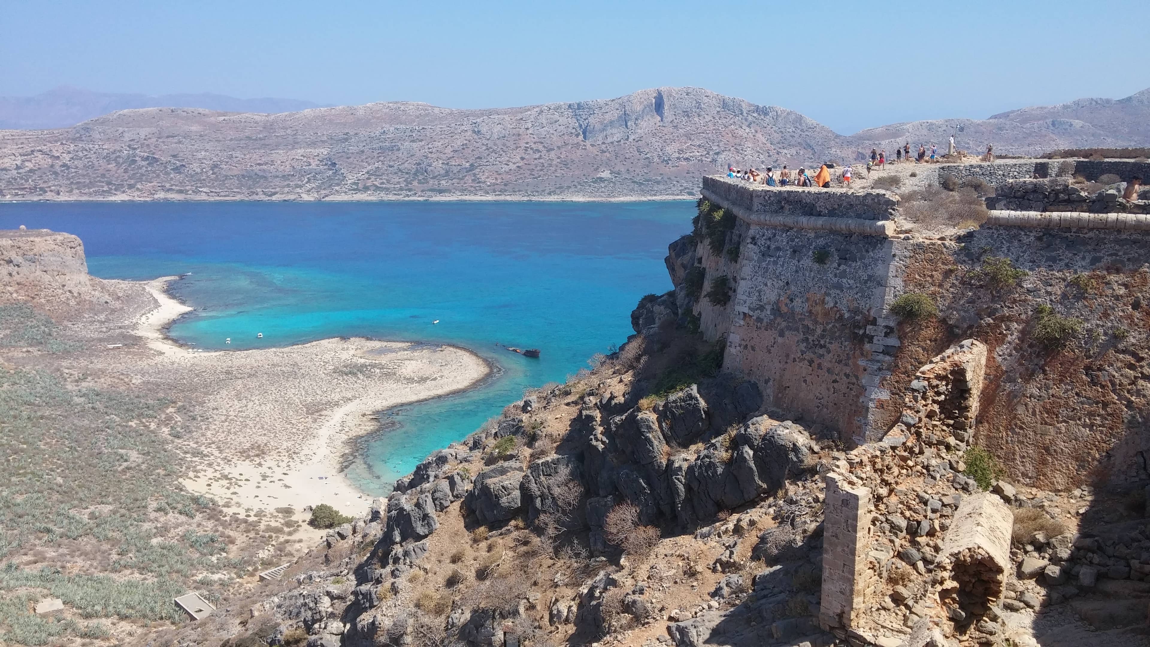 Gramvousa Island Fortress